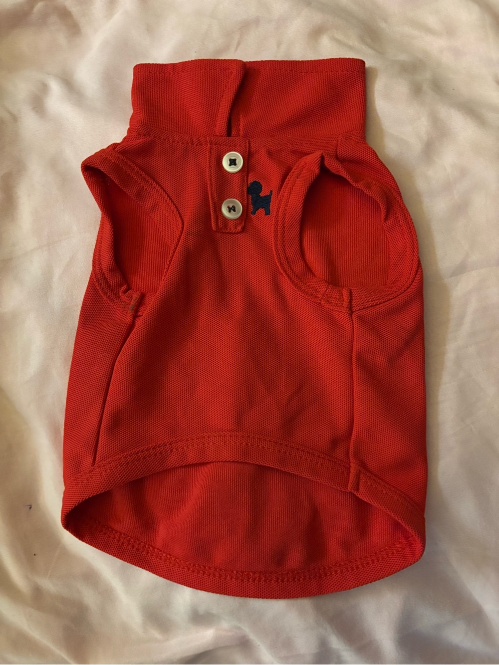 Simply Dog Red Sporty Polo Shirt - Small Puppy / Dog Apparel